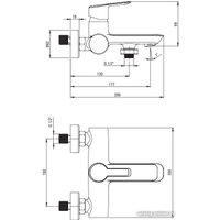 Смеситель Deante Arnika Nero BQA N10N