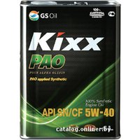 Моторное масло Kixx PAO 5W-40 4л