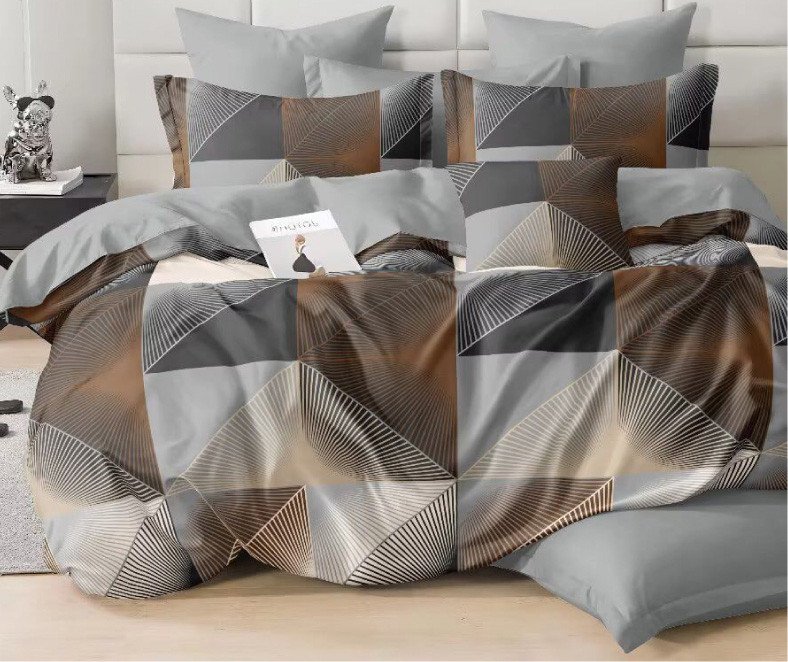 

Постельное белье Alleri Поплин Luxe евро П-273