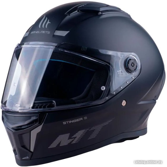 Мотошлем MT Helmets Stinger 2 Solid (XL, матовый черный)