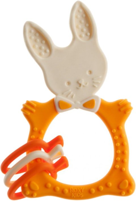 

Погремушка с прорезывателем Roxy Kids Bunny Teether RBT-001MU