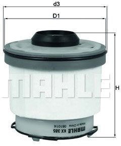 

Топливный фильтр Mahle Knecht KX385D