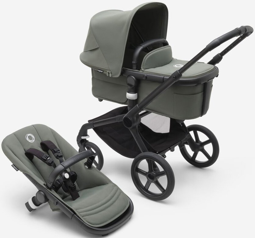 

Универсальная коляска Bugaboo Fox 5 (2 в 1, forest green/forest green/black)