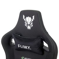 Игровое (геймерское) кресло FLOKY Velocity Black (черный)