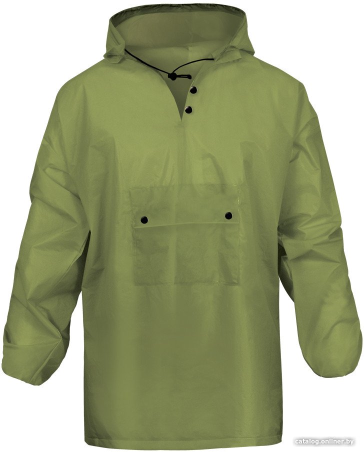 Дождевик Komfi Hoody Eva с капюшоном 100мкм (зеленый)