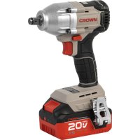 Гайковерт Crown CT22043XS-4 BMC (с 2-мя АКБ, кейс)