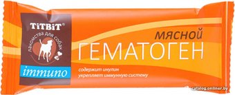 Лакомство для собак TiTBiT Гематоген мясной Immuno 35 г