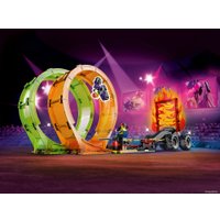 Конструктор LEGO City 60339 Трюковая арена Двойная петля