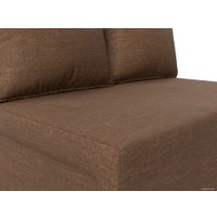 Диван Mebelico Лагуна 115581 (рогожка, коричневый)