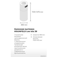 Кухонная вытяжка MAUNFELD Lee Isla 39 (золотой)