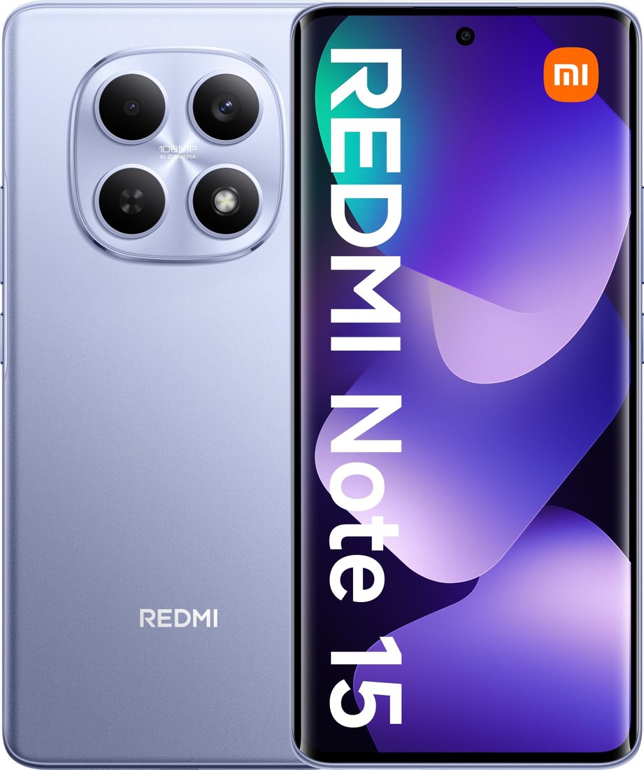 

Телефон Xiaomi Redmi Note 15 8GB/256GB международная версия (фиолетовый)
