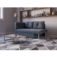 Тахта Мебель-АРС Алиса (велюр, серо-синий НВ-178/26)