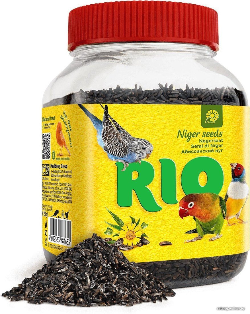 Лакомство для птиц Rio Нуг абиссинский 250 г