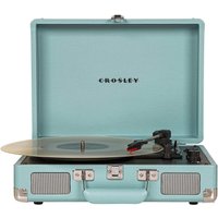 Виниловый проигрыватель Crosley Cruiser Deluxe CR8005D-TQ (бирюзовый)