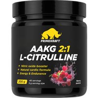 AAKG Prime Kraft Aakg 2:1 & L-Citrulline Dl-Malate (200г, ягодный пунш)