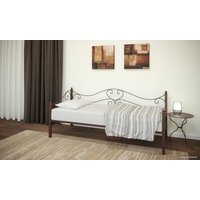 Кровать-тахта ИП Князев Валенсия 90x190 (коричневый)