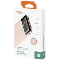 Внешний аккумулятор InterStep PB10DPD (песочный) в Гомеле