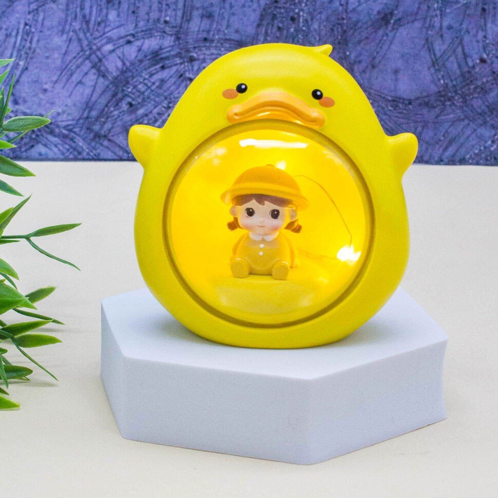 

Ночник ILikeGift Baby Duck BB2675-6A (желтый)