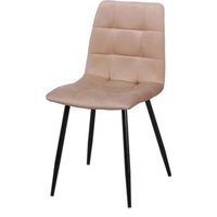 Стул СоюзРегионПоставка Чили СРП-052 (велюр, maserati 06 кофе с молоком/муар черный)