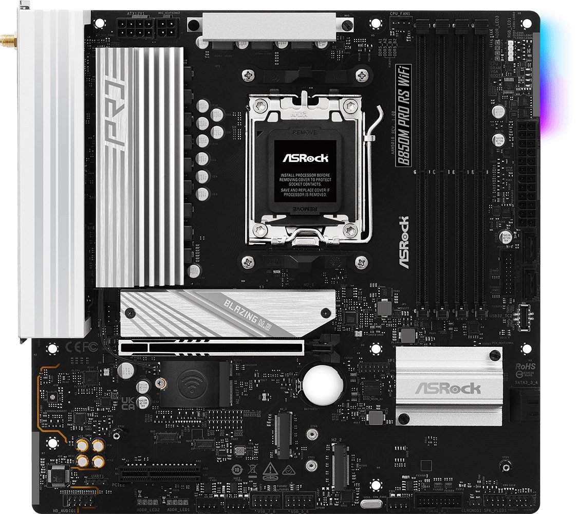 

Материнская плата ASRock B850M Pro RS WiFi