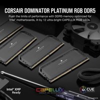 Оперативная память Corsair Dominator Platinum RGB 2x32ГБ DDR5 6600 МГц CMT64GX5M2B6600C32