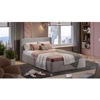Кровать Трия Тейлор 1200 (микровелюр Linea Grande 25/Connect 25 мокко)