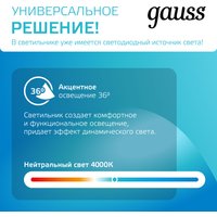 Трековый светильник Gauss TR084