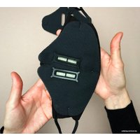 Респиратор-полумаска A12Mask v4.0 AirPro Многоразовая маска-респиратор (черный, M)