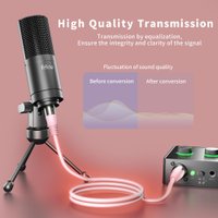 Кабель FIFINE L9C (1.8 м, розовый)