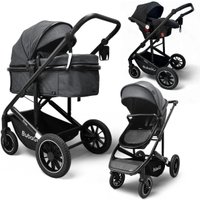 Универсальная коляска Bubago Dias (3 в 1, серый) в Барановичах