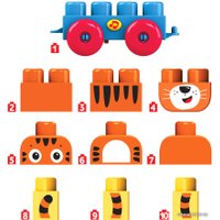 Конструктор Азбукварик Talky Blocks 4630027291714 Тигренок