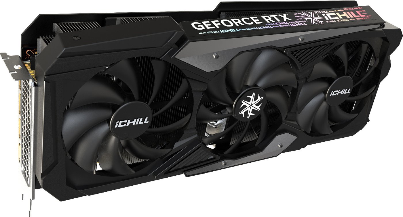 

Видеокарта Inno3D GeForce RTX 4070 iChill X3 C40703-126XX-186148H
