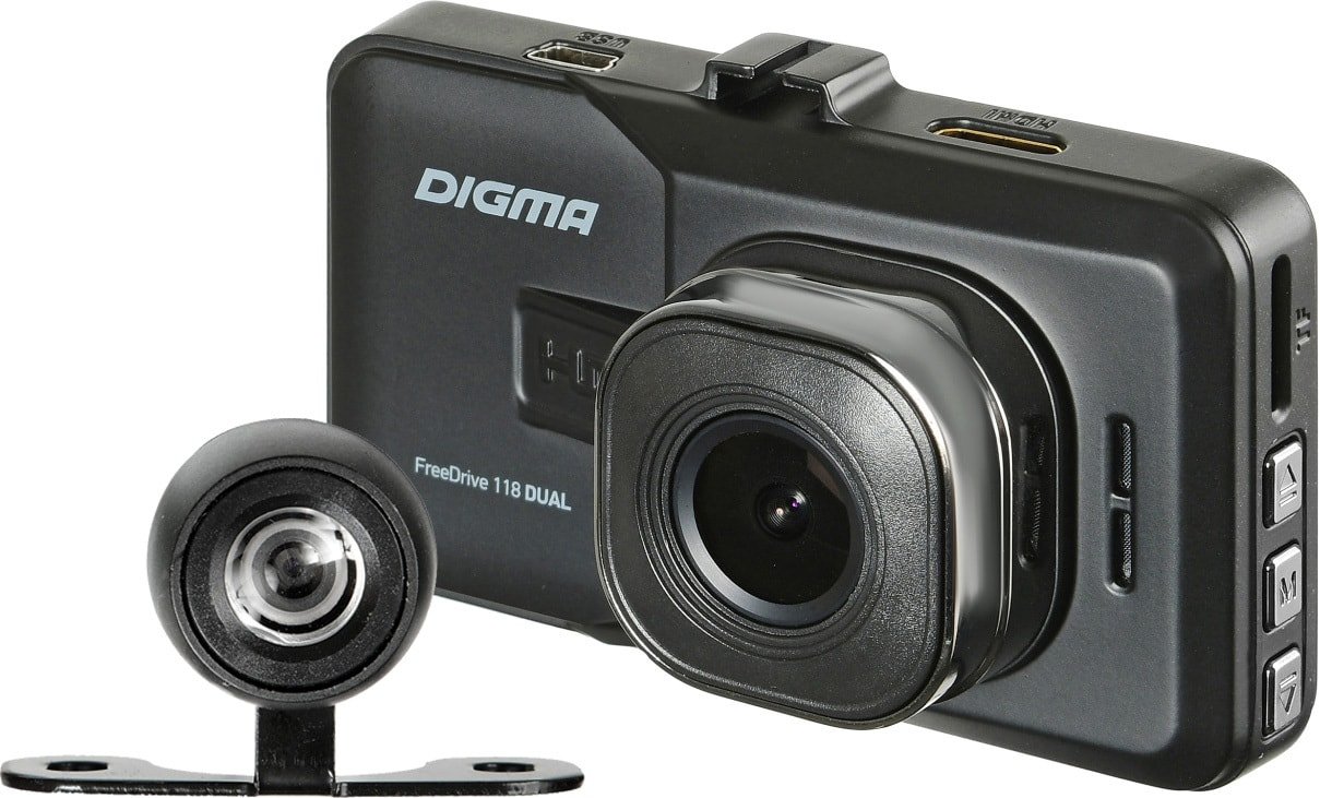 

Видеорегистратор Digma FreeDrive 118 Dual