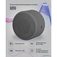 Беспроводная колонка TFN Mini (серый)