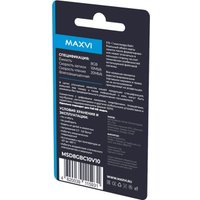 Карта памяти Maxvi microSDHC 8GB MSD8GBC10V10 (с адаптером)
