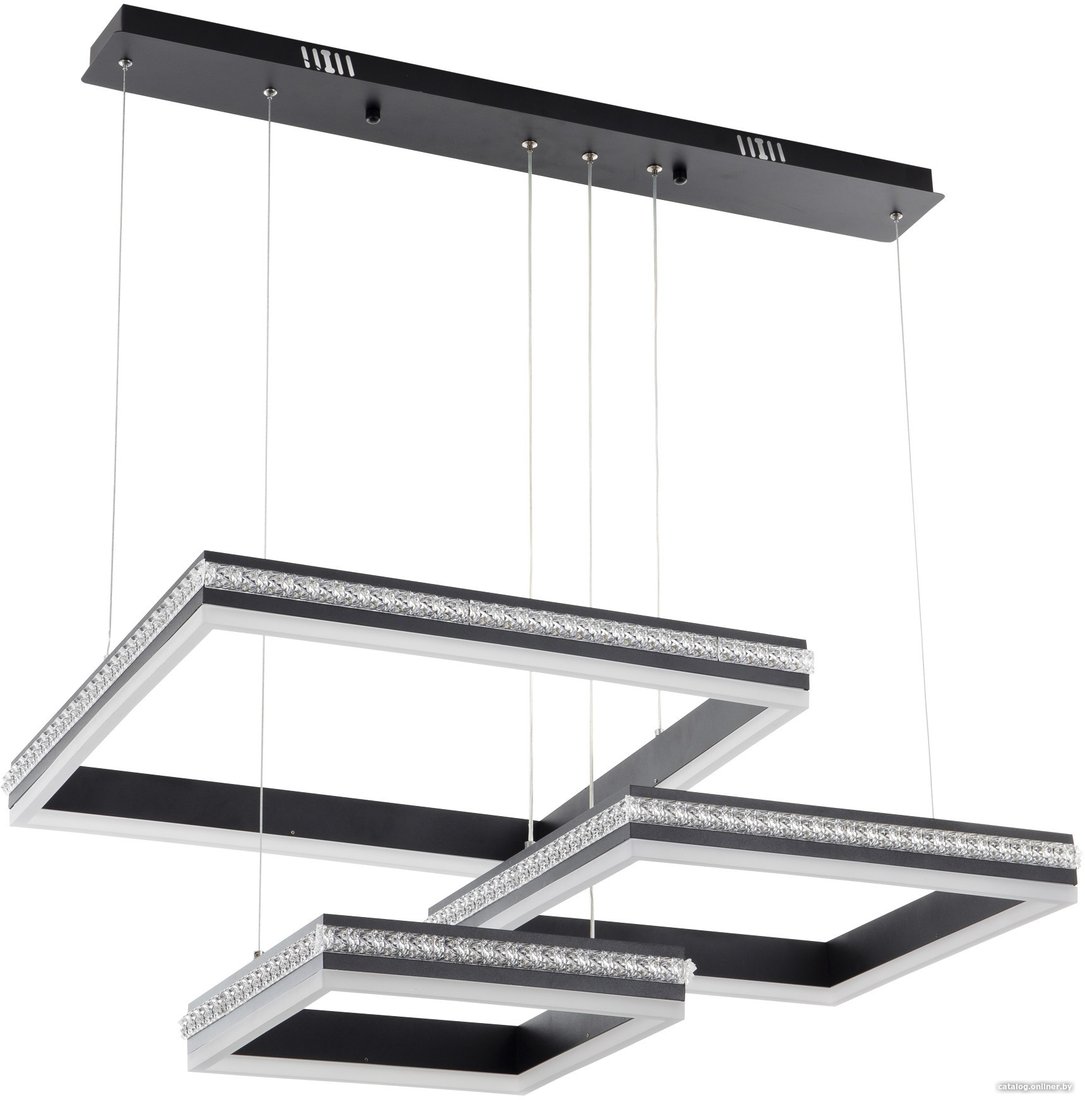 Подвесная люстра LED4U 8596-500-400-300 BK