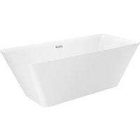 Ванна Wellsee Cute Twin S 168x75 23830101R (отдельностоящая ванна белый глянец, экран, ножки, сифон-автомат хром)