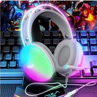 Наушники AULA S505 (розовый)