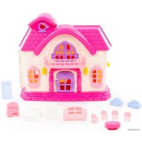 Кукольный домик Полесье Сказка с набором мебели 78261