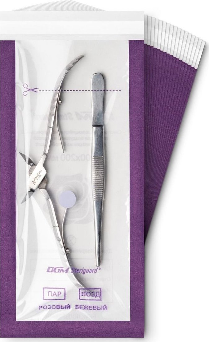 

Пакет для стерилизации DGM Steriguard МедиТрейд 100x200мм (100 шт, фиолетовый)