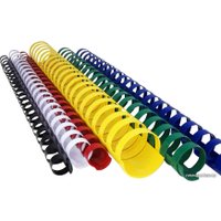 Пластиковая пружина для переплета Starbind 28 мм 50 шт (синий) в Лиде