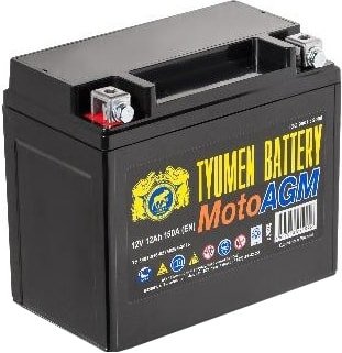 

Мотоциклетный аккумулятор Tyumen Battery 6МТС-12 AGM (12 А·ч)