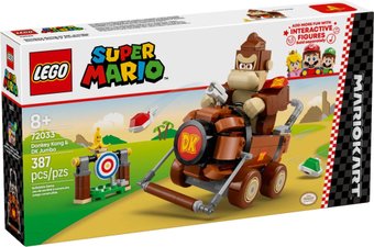 Конструктор LEGO Mario Kart Донки Конг и ДК Джамбо 72033