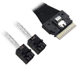 

Кабель Amphenol RSL74-A640 SFF-8654-SFF-8643 (1 м)