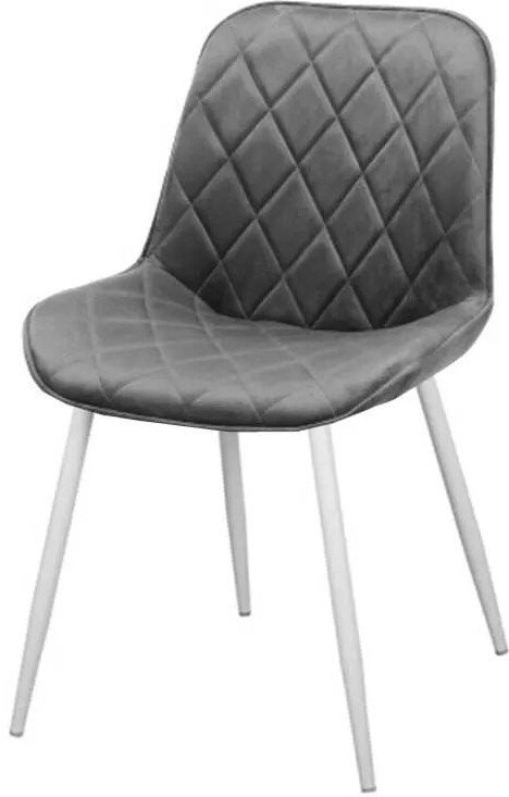 

Стул СоюзРегионПоставка Аура СРП-032 (велюр, Velluto 18 серый/белый матовый)