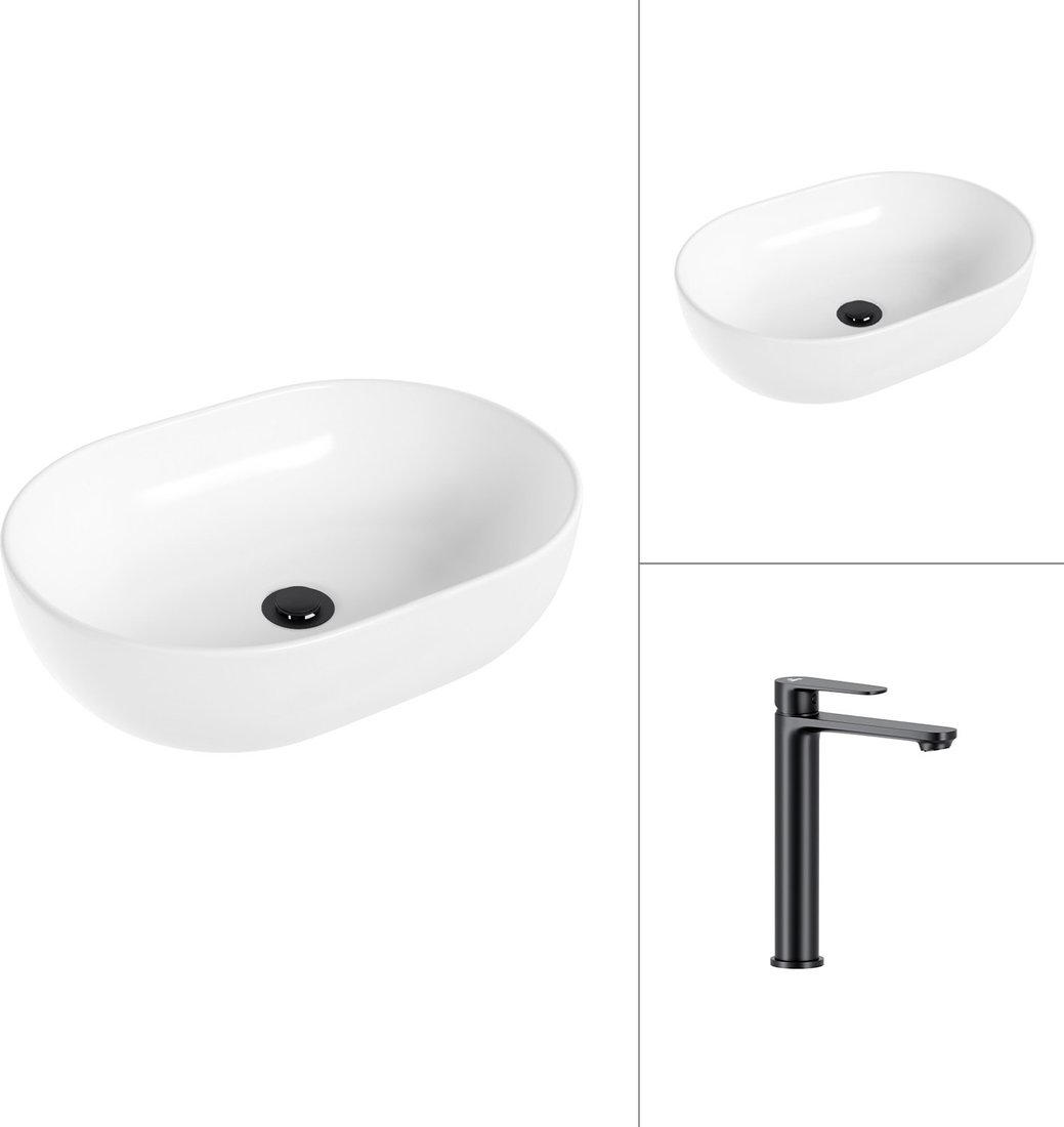 

Умывальник Lauter 21836A + Moon 21СК8691BS