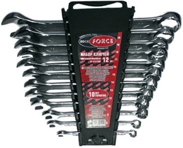

Набор ключей RockForce 5121MP 12 предметов