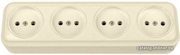 Розетка Bylectrica Вариант РА16-0181 (бежевый)