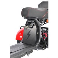 Электроскутер White Siberia CityCoco WS-Pro Trike 3000W 21Ah (с красными брызговиками)