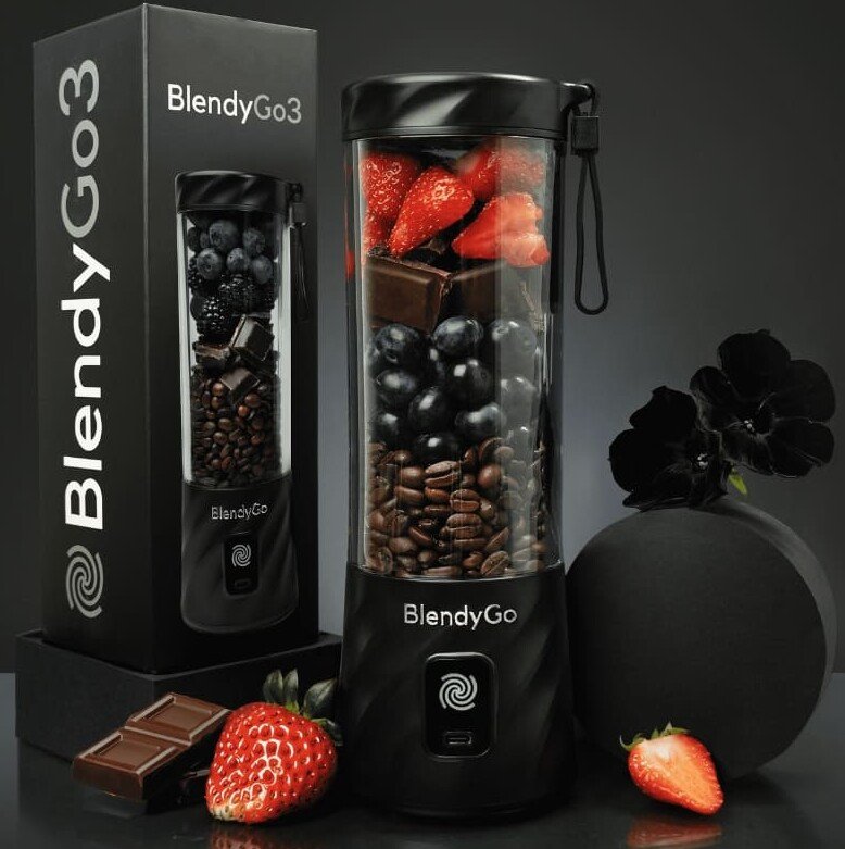 Портативный блендер BlendyGo BlendPro 3 (черный)